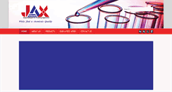 Desktop Screenshot of jaxchem.com